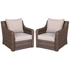 Better Homes Gardens Hawthorne Park Outdoor Wicker Lounge Chair Set Of 2 Wa In 2020 Outdoor Wicker Lounge Chairs Wicker Lounge Chair Affordable Outdoor Furniture