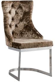 Les tissus « haute performance » sont parfaits pour prolonger la durée de vie de vos chaises, tabourets et bancs. Chaises Design En Inoxydable Poli Et Recouvrement En Tissu Beige Event