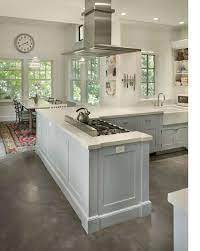 Pin By Lucie Melick On Bathroom Concrete Kitchen Floor House Flooring Kitchen Flooring