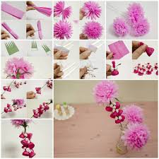 Materials to make paper flowers: How To Make Beautiful Crepe Paper Flowers And Chocolates