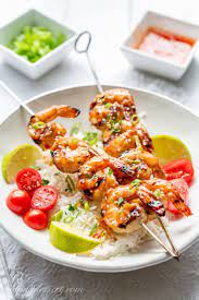 Honey Sesame Grilled Shrimp Recipe Grilled Shrimp Grilled Shrimp Recipes Quick Delicious Dinner