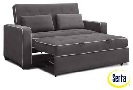 Dhp emily futon couch bed. Augustine Sofa With Full Size Pop Up Bed Grey Leon S