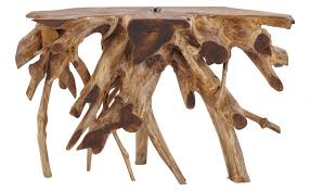Teak Root Console Small Teak Root Console Root Console Teak