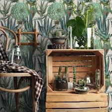 Papier Peint Succulentus Mindthegap Papier Peint Modeles De Papiers Peints Et Papier Peint Design