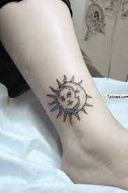 Pin By Maryam On Temporary Tattoos Tattoos Moon Tattoo Leg Tattoos