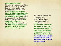 The poem laments the loss of young life in war and describes the sensory horrors of combat. Anthem For Doomed Youth Analysis