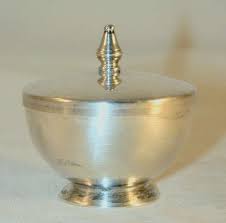 Vintage Sterling Silver Gorham Saccharin Box Lided Miniature Urn Marked Gorham Sterling 369 Wholesale Silver Jewelry Silver Bowl Silver