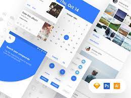 Download Material Design Ui Kit Sketch Freebie Free Mockups Best Free Psd Mockups Apemockups