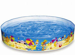 Intex Beach Days Snapset Instant Kids Childrens Swimming Pool 56451ep Swimming Pools Beach Day Water Fun