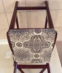 Rustic Print Seat Cushion Cover Kitchen Chair Pad Neutral Beiges W Black Traditional Print Cou Kitchen Chair Pads Rustic Kitchen Chairs Modern Kitchen Chair