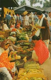 A Malay Market Scene In Malaya Postcard Old Pictures Old Photos