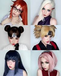 Kunoichis Cosplay In 2020 Sasuke Cosplay Konan Cosplay Naruto Cosplay