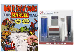 Are you looking for a comic book store near me? Drawing Supplies With How To Draw Comics The Marvel Way Book How To Draw Comics Drawing Kit Walmart Com Walmart Com
