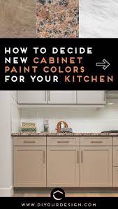 How To Easily Decide Your New Paint Colors For Kitchen Cabinets Kitchen Cabinet Colors Kitchen Paint Colors Kitchen Cabinets Color Combination