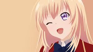 Classroom of the elite, often abbreviated as cote, is a japanese light novel series written by shōgo kinugasa and illustrated by shunsaku tomose. Hd Wallpaper Anime Classroom Of The Elite Blonde Honami Ichinose Purple Eyes Wallpaper Flare