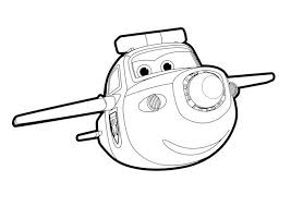 Astra is a white space plane. Super Wings Cartoon Coloring Pages Coloring And Drawing