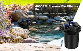 The heart of your pond is the filter, and we are so confident in. Goplus Pressure Bio Filter 10000l For Pond Koi Water 4000gal