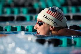 It was the first olympic race she had ever lost. Katie Ledecky Facebook