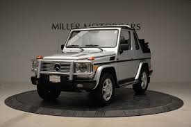 Serving woodbridge, virginia (va), woodbridge public auto auction is the place to purchase your next used car. Pre Owned 1999 Mercedes Benz G500 Cabriolet For Sale Miller Motorcars Stock Mc263a