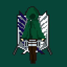 Shingeki No Kyojin Attack On Titan Snk Arte Pixel Hama Beads Kyojin