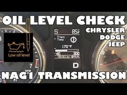 how to check the jeep transmission oil level youtube