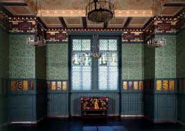 Зелёная столовая екатерининского дворца (ru); On Twitter William Morris 1834 03 24 1896 10 03 St George Church Kelmscott Red House Green Dining Room Victoria Albert Museum Villa Maund Https T Co Alo5otgwf1