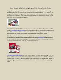How much does printing cost? Many Benefits Of Digital Printing Services Make Them A Popular Choice By Mj Printing Issuu