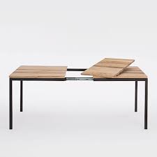 Box Frame Expandable Dining Table Westelm Expandable Dining Table Dining Table With Leaf Contemporary Dining Table