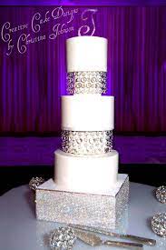 I expected them to pop out when the eject button is pushed like they did on my old mixer. Edible Diamonds Tiered Wedding Cake Simple Wedding Cake Bling Wedding Cakes