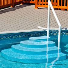 Wedding Cake Above Ground Pool Steps White Almond Wedding Cake
