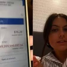 SALIÓ CON AMIGOS Y AL OTRO DÍA DEBÍA 50 MIL MILLONES DE DÓLARES: ¿“QUÉ DEBO  HACER?” Una mujer descubrió una deuda de 50 mil millones de dólares en su  homebanking. Maddie McGivern,