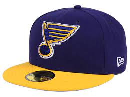 St Louis Blues New Era Nhl Basic 59fifty Cap 35 Louis Blue St Louis Blues Cap