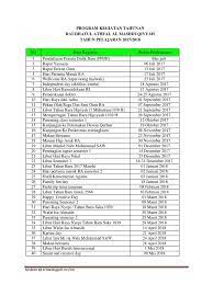 By sherly anggraini 85361 views. Program Tahunan Raudhatul Athfal Best Reci