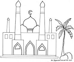 Baru 30 gambar kartun bayi muslimah di 2020 kartun gambar. 70 Mewarnai Gambar Masjid Untuk Anak Sd Top Gambar Masjid