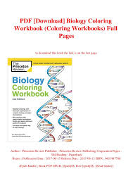 Download Coloring Pages Biology Coloring Book Free Download
