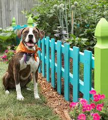 If you have this option at your home, you may want to consider simply putting a fence or gate at each end to create an inexpensive dog run with the added benefit of shade from the house and fence. 20 Tips For Gardening With Dogs Better Homes Gardens