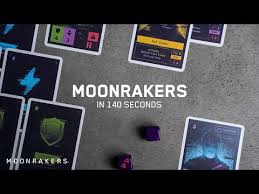 A tabletop game of shipbuilding, temporary alliances, and shrewd negotiation. Moonrakers In 140 Seconds Video Boardgamegeek
