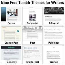 Yes, it's me yuko xue (she/they)! Unwrapping Tumblr Nine Free Tumblr Themes For Writers Looking To