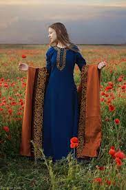 Medieval Wedding Cape Celtic Bridal Cloak Elven Clothing Costume Renaissance Vetements Historiques Tenue Medievale