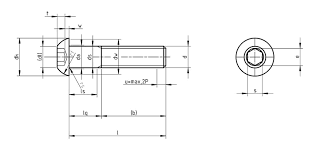 Hex Socket Button Head Cap Screws Iso Din Bs Asme Standards