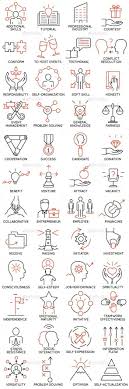 Cv templates approved by recruiters. Icons Set Of Business Management Part 4 Jpg Image Experience Intelligent Download Graphicriver Net Icon Set Business Icon Sketch Notes