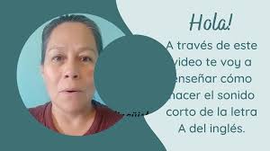 Sonido corto de la Letra A en Inglés