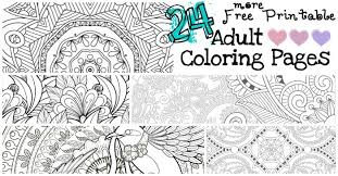 School's out for summer, so keep kids of all ages busy with summer coloring sheets. 24 More Free Printable Adult Coloring Pages Nerdy Mamma
