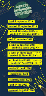 Check spelling or type a new query. Voici La Liste Des Jours De Conge Et Des Vacances Scolaires Pour 2019 2020