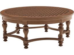 48w x 28d x 20h. Tommy Bahama Outdoor Harbor Isle Aluminum 48 Wide Round Coffee Table Tr3935947