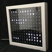 ikea ribba word clock clock world clock diy clock