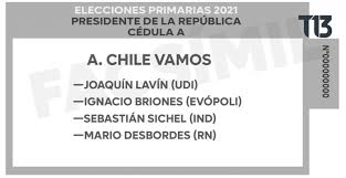 En estas elecciones sólo pueden sufragar aquellos que sean militantes de alguno de los partidos de apruebo dignidad o chile vamos, . Eres Independiente Asi Sera El Voto En Las Primarias Y Como Evitar Que Tu Voto Quede Nulo T13