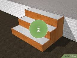 You must use a hardwood (like pine), though, or you will soon see plenty of wear and tear on the new steps. How To Build Concrete Steps With Pictures Wikihow