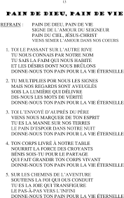 Chants De Communion Et D Adoration Pdf Telechargement Gratuit