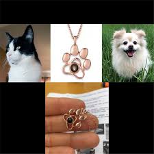 Q can you do any animal? Custom Pet Photo Projection Memory Pendant Necklace Jewelry Homey Decor